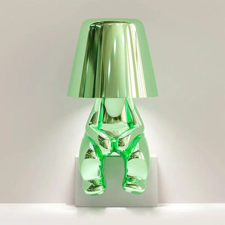 Lisslune | Goldie Resin Thinker LED Table Lamp