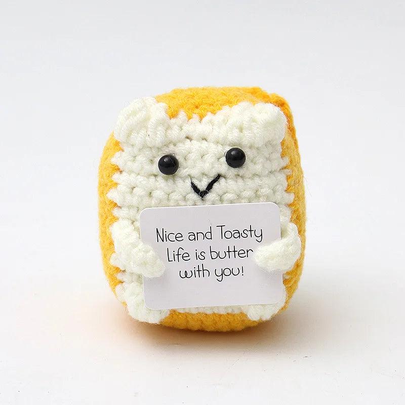 Lisslune | Shady Handcrafted Crochet Duck Ornaments for Emotional Support - Unique Home Decor and Perfect Christmas Gift