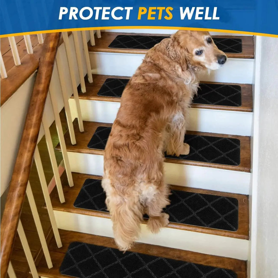 Lisslune | SafetyStep Cushioning Antislip Step Mats - Water-absorbing Safety Solution