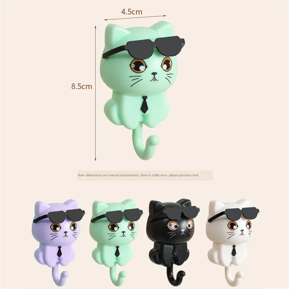 Lisslune | Cool Cat Sunglasses Wall Hooks
