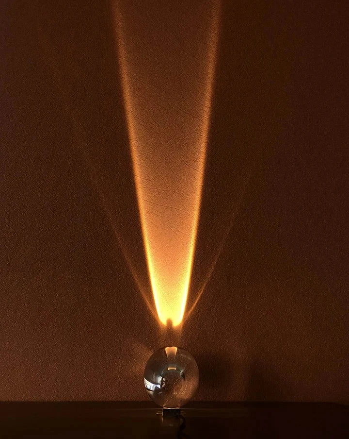 Lisslune | Crystal Sunset Sky Table Lamp