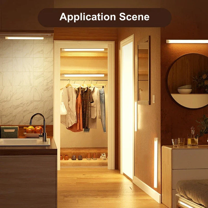 Lisslune | Motion sensor LED night light USB rechargeable wireless lamp