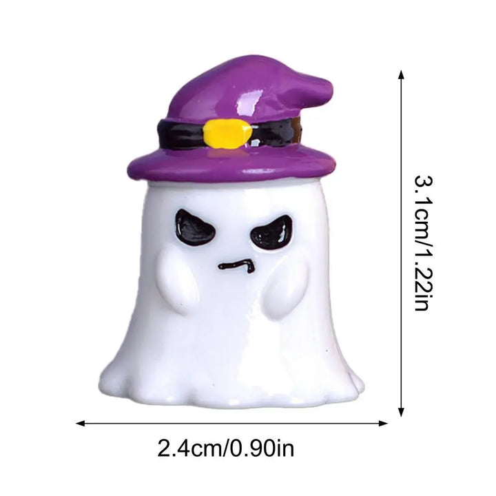Rynx | Halloween Micro Landscape Miniature Figures Resin Craft Mini Fairy Garden Ornaments Cute Pumpkin Ghost Vampire Decoration