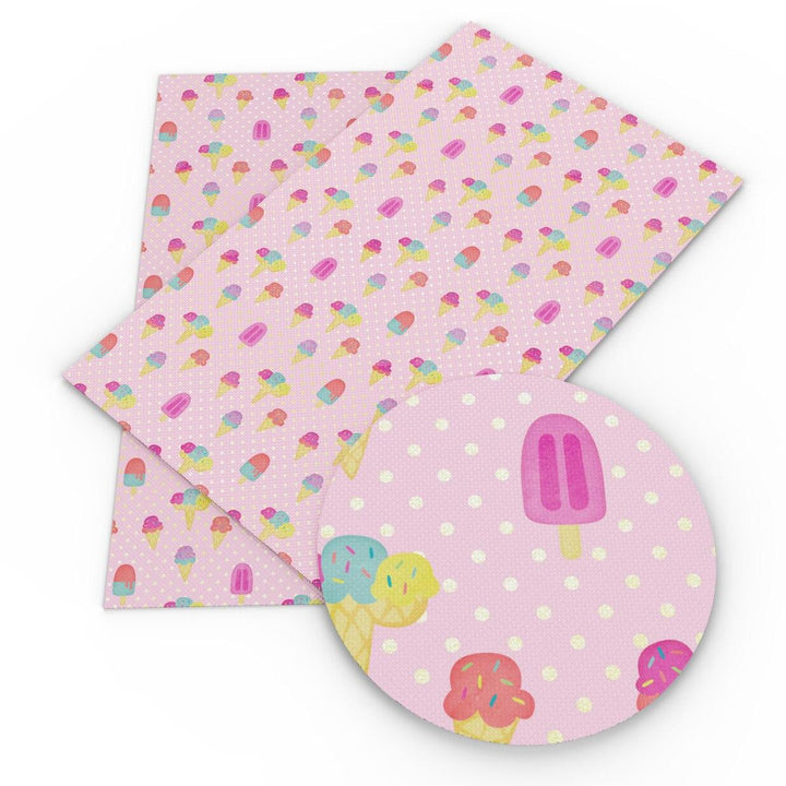 Lisslune | Wasted Cake Candy Faux Leather Craft Kit for DIY Accessories and Bags