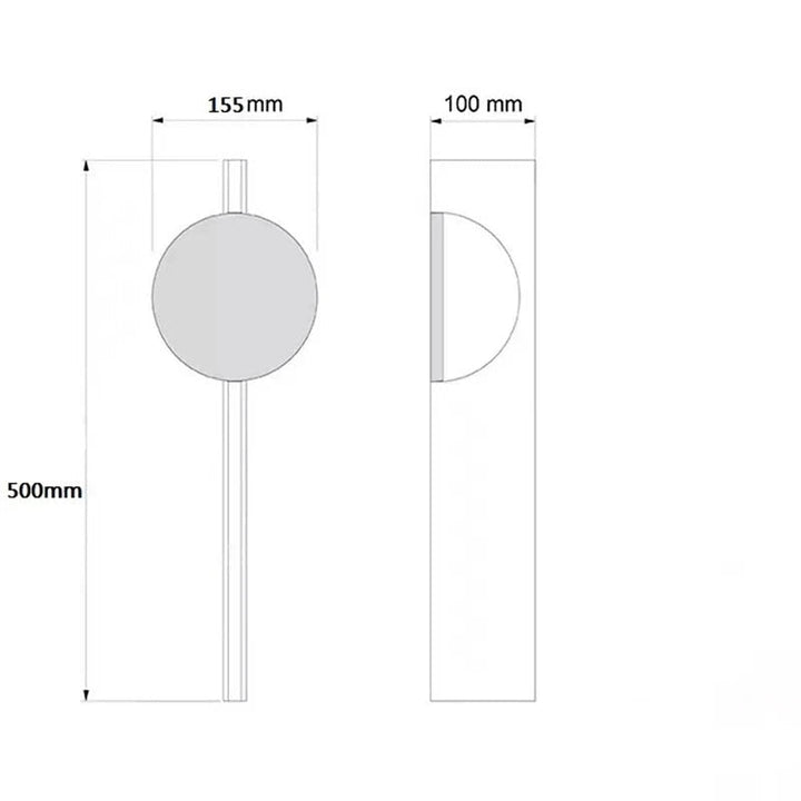 Lisslune | LuxeBeam - Modern LED wall light