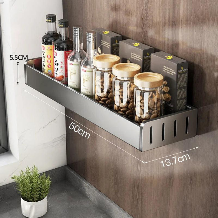 Lisslune | Space-saving aluminum kitchen shelf system