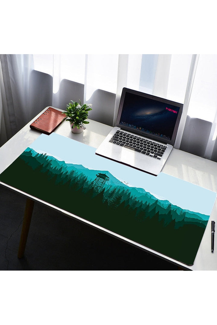 Lisslune | Forest Laptop Desk Pad