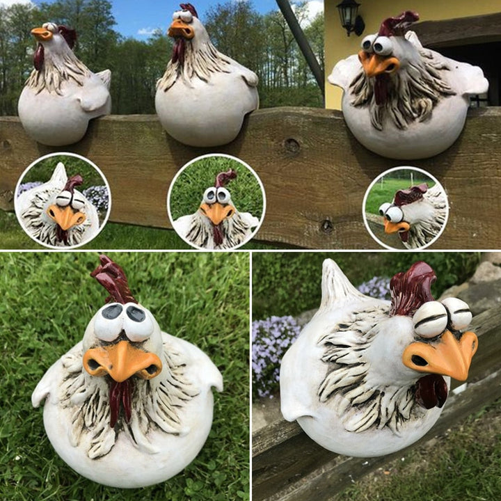 Lisslune | Playful Chicken Wire Decor: Playful Garden Yard Art