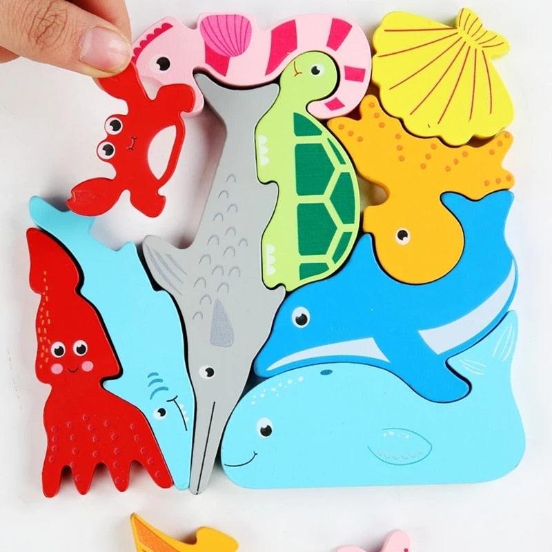 Lisslune | Colorful 3D Tangram Puzzle: Stimulate Creativity and Learning