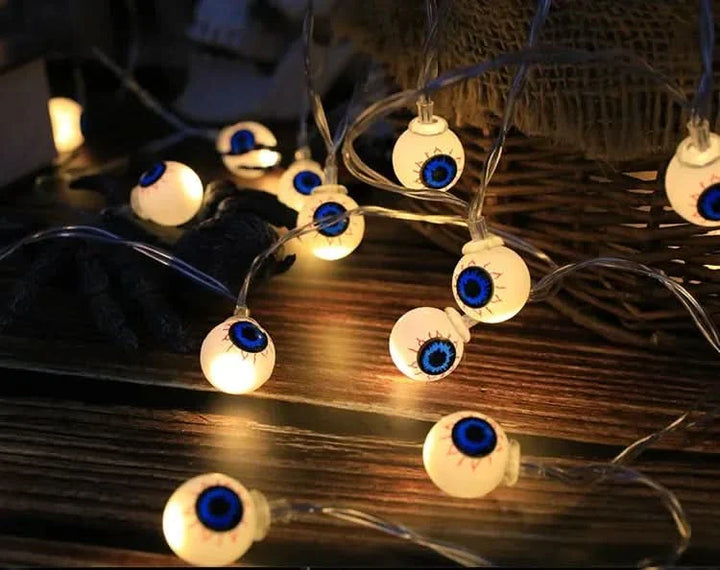 Lisslune | Halloween LED Pumpkin & Skull String Lights