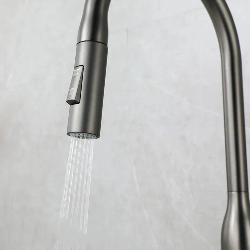 Lisslune | PureFlow - Kitchen Tap with Retractable Hand Shower