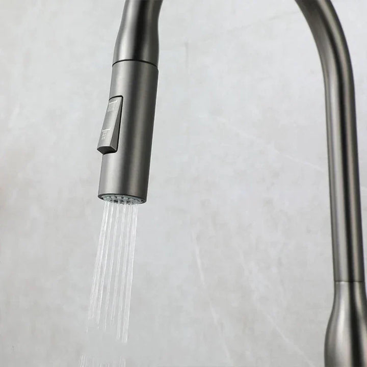 Lisslune | PureFlow - Kitchen Tap with Retractable Hand Shower