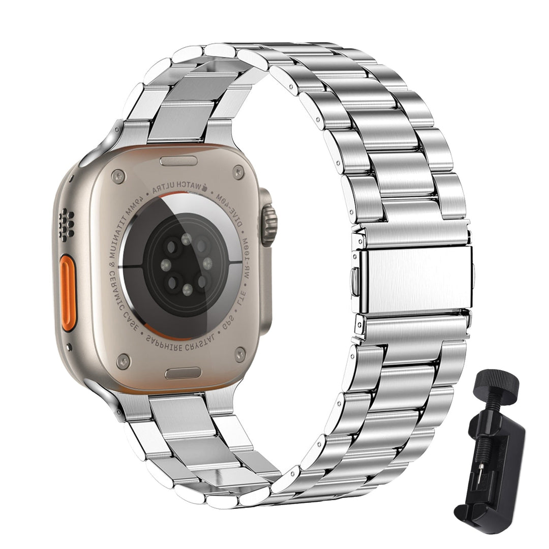 Lisslune | Premium stainless steel bracelet for Apple Watch 5 6 7 8 SE Ultra