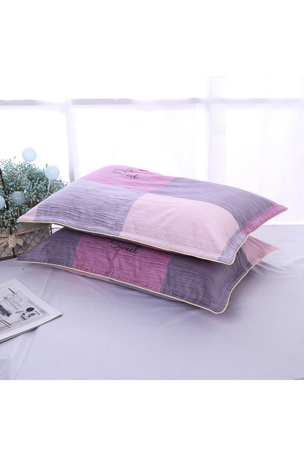 Lisslune | large cotton pillowcase