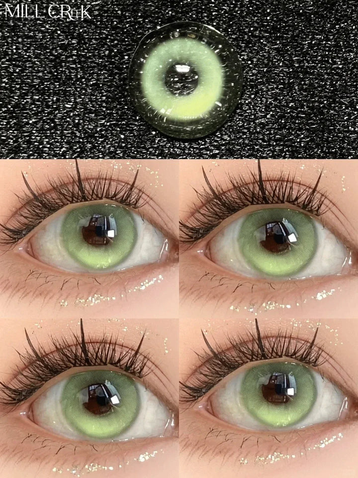 Rynx | 2pcs Colorful Beautiful Contact Lenses Myopia Cosmetics for Eyes Pupil Degree Contact Prescription Halloween Cosplay