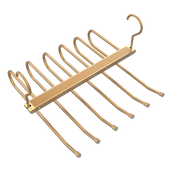 Lisslune | Revolutionize your wardrobe with the 6 In 1 trouser hangers