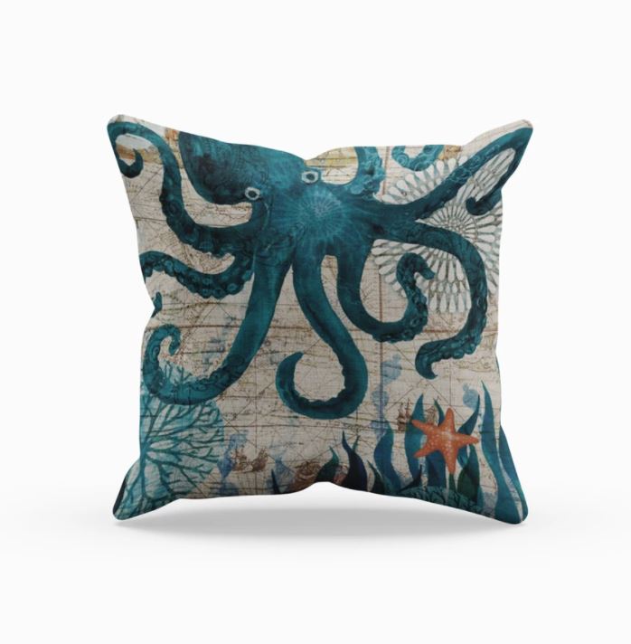 Lisslune | Sea Life Pillowcases
