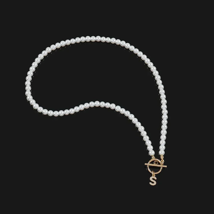 Lisslune | Suse | Pearl necklace for girls with initials