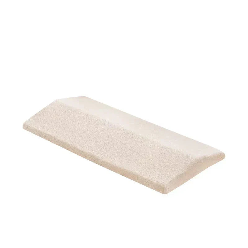 Lisslune | Memory Foam Lumbar Support Cushion - Back Support for Sleeping in Bed, Waist Pillow for Relief of Lower Back Pain