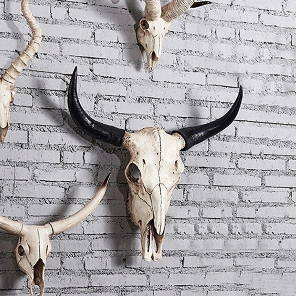 Lisslune | HornAura - Longhorn Skull for Your Interior