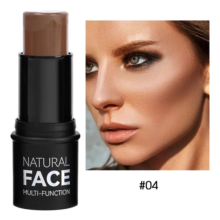 Rynx | Face Contouring Bronzer Highlighter Multifunctional Waterproof Blush Cream Long-lasting Brightening Contouring Shadow Makeup