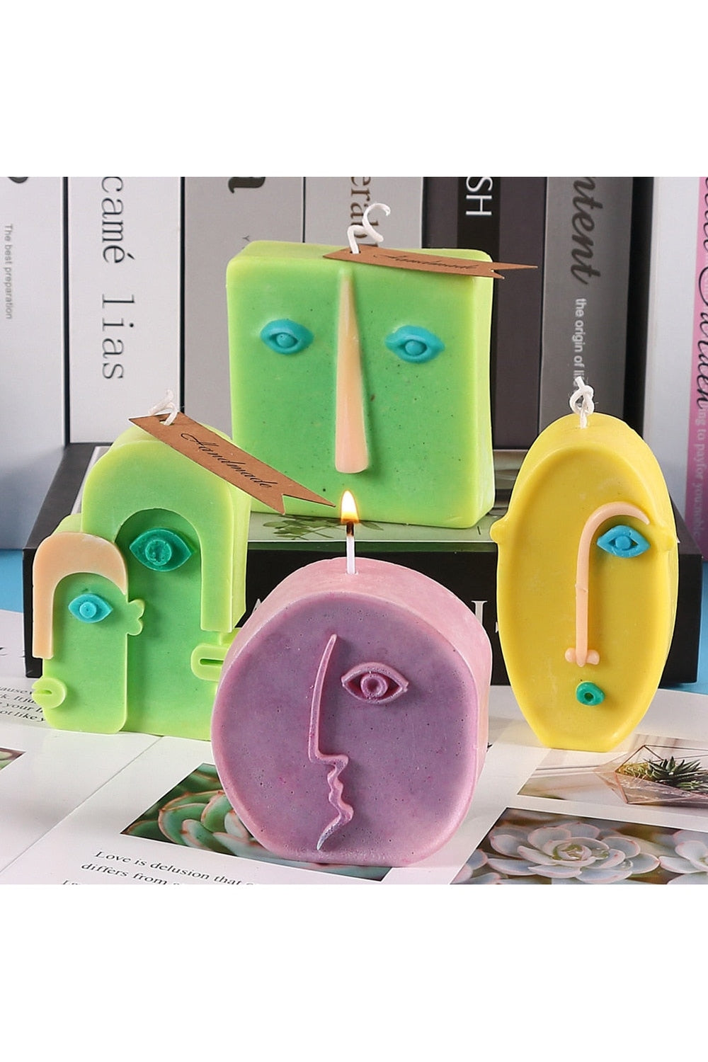 Lisslune | Face Candle Shape