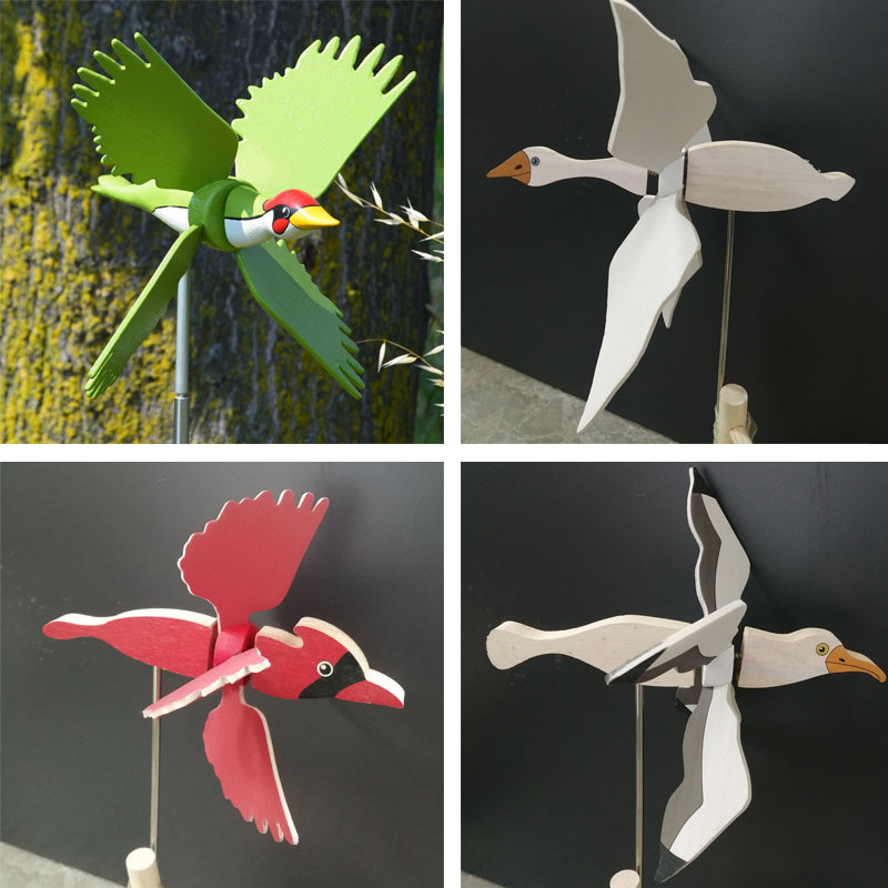 Lisslune | Seagull Windmill Garden Decoration