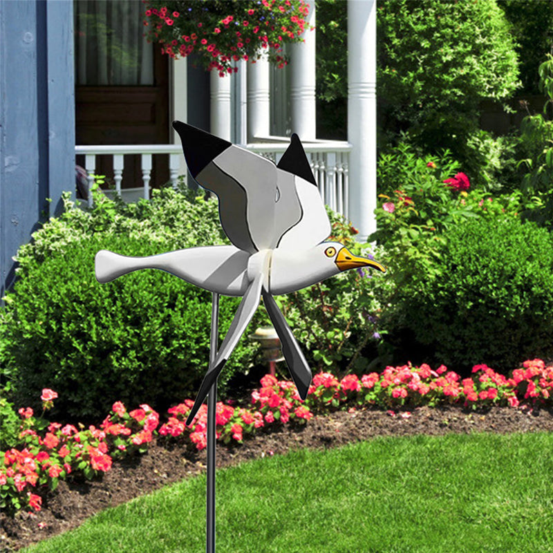 Lisslune | Seagull Windmill Garden Decoration