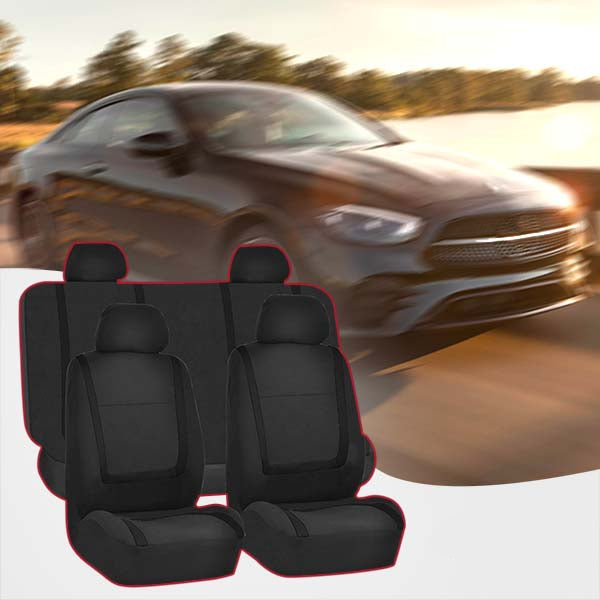 Lisslune | ComfortSeat 9-piece Car Seat Covers Set – Universal, Breathable & Washable