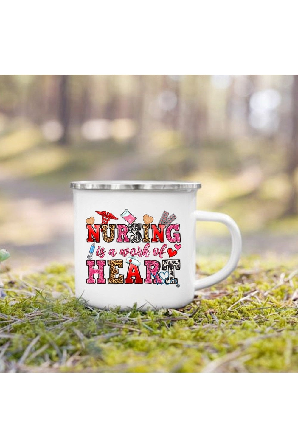 Lisslune | Life Themes Enamel Mug
