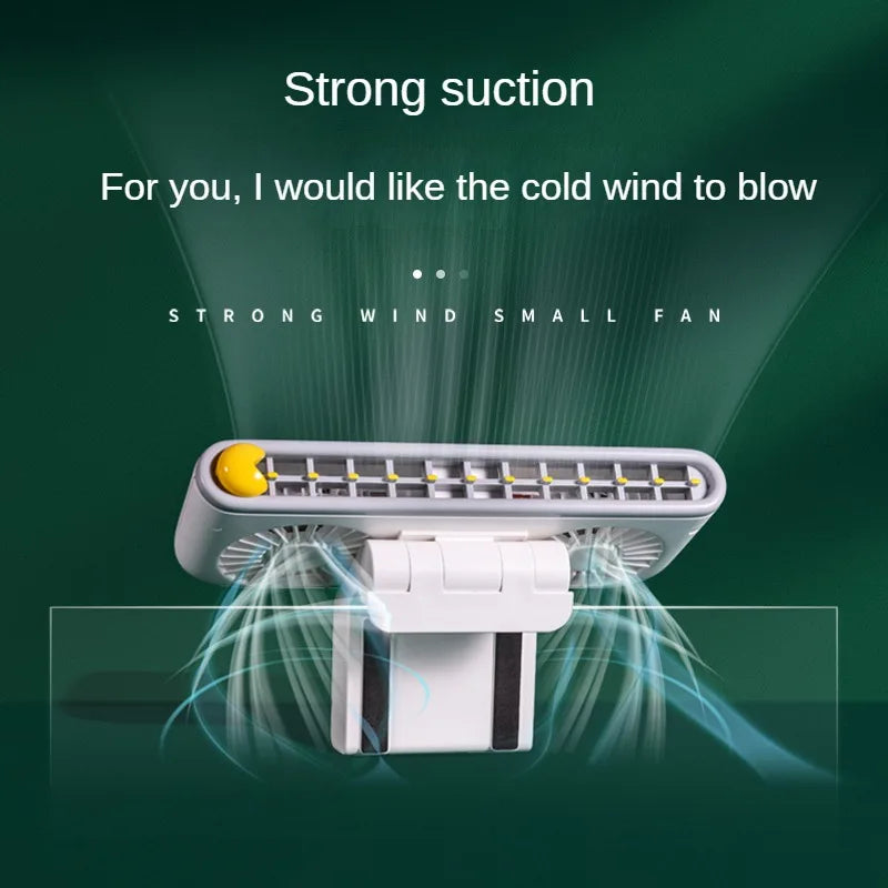Lisslune | Turbo Strong Airflow Screen Hanging Cooling Fan