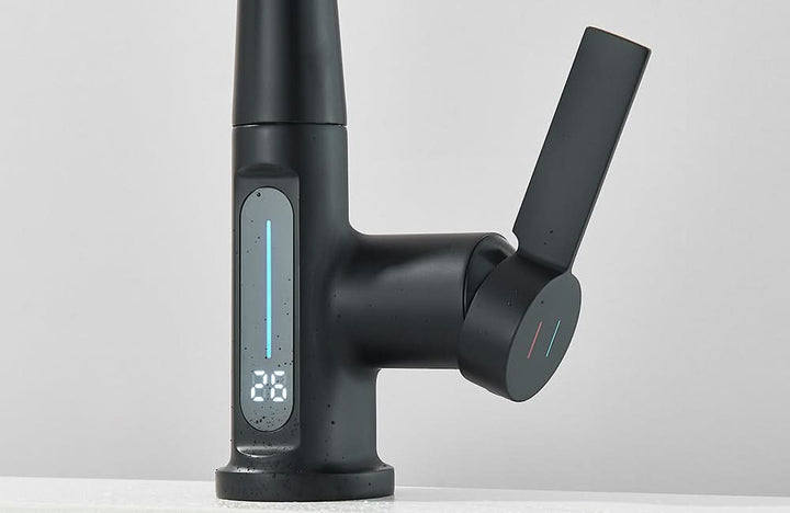 Lisslune | LUXOR - Modern digital washbasin tap