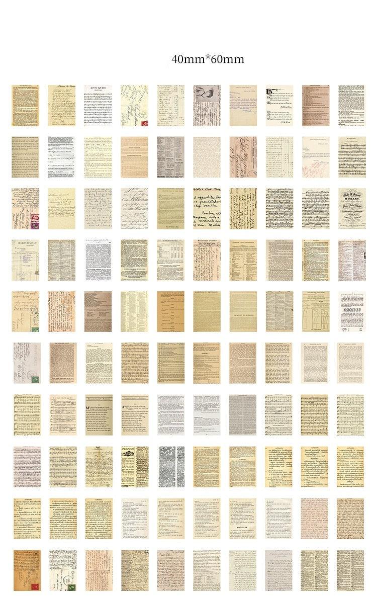 Lisslune | Artisan Elegance: 100-piece Luxury Paper Craft Collection