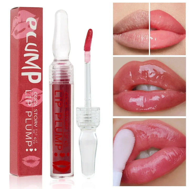 Rynx | Lip Plump Serum Increase the elasticity of the lips Instantly volumizing essential oils Reduce fine lines Moisturize Care Sexy lip care