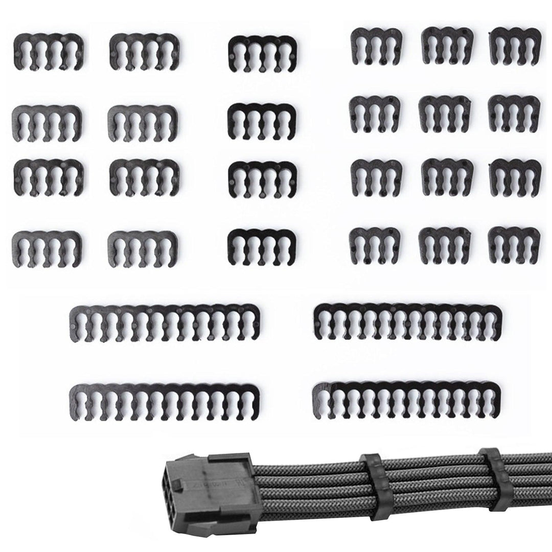 Lisslune | Premium PSU Cable Management Set for 3.0-3.6 mm Power Cables