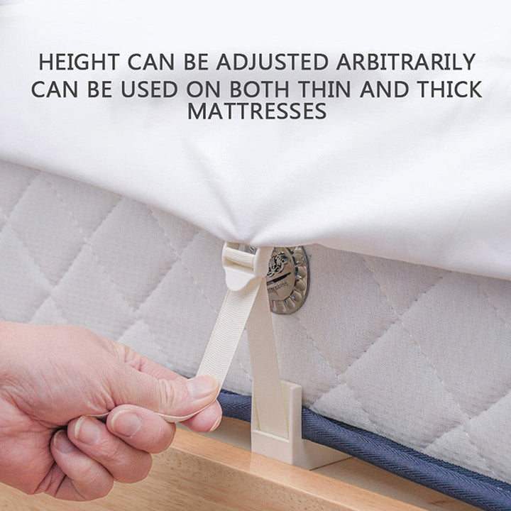Lisslune | 4pcs Adjustable Bed Sheet Clips