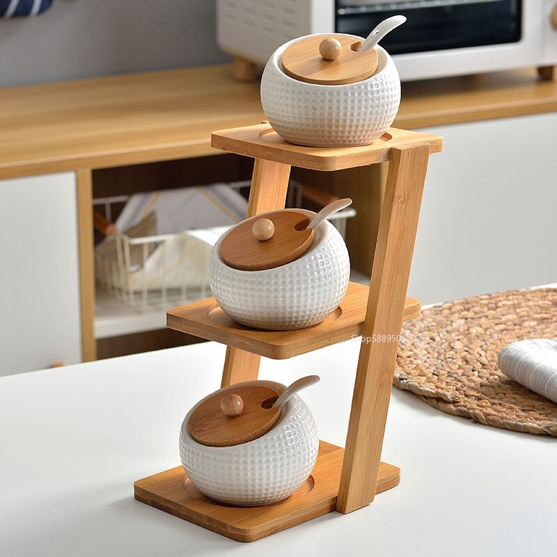 Lisslune | Nordic Touch Ceramic Smart Seasoning Set