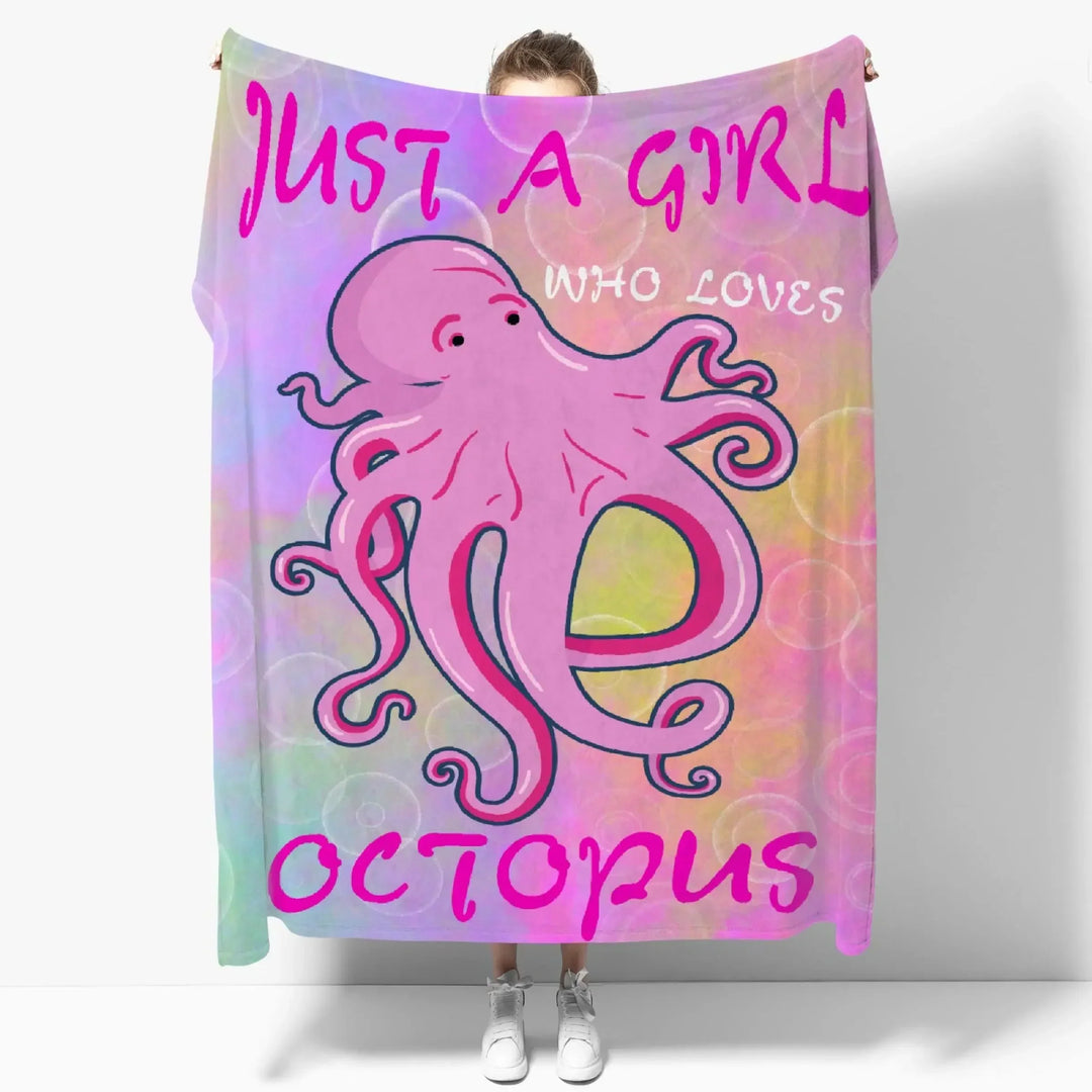 Lisslune | Sea Life Ocean Throw Octopus Blanket