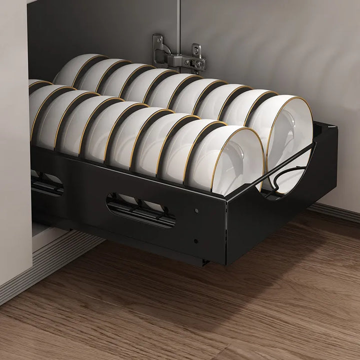 Lisslune | Under the Cabinet Smart Dish Organizer Rack