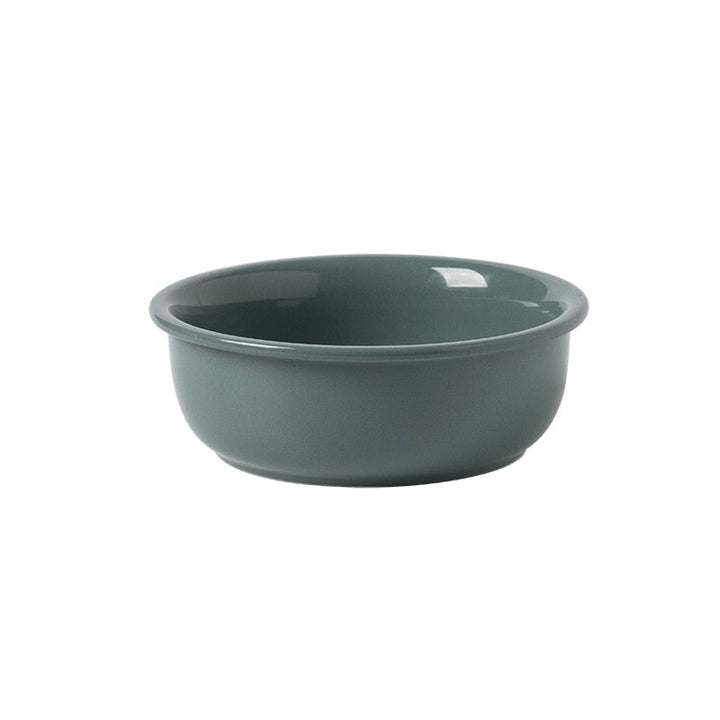 Lisslune | Misha Ceramic Elevated Cat Bowl with Wooden Stand