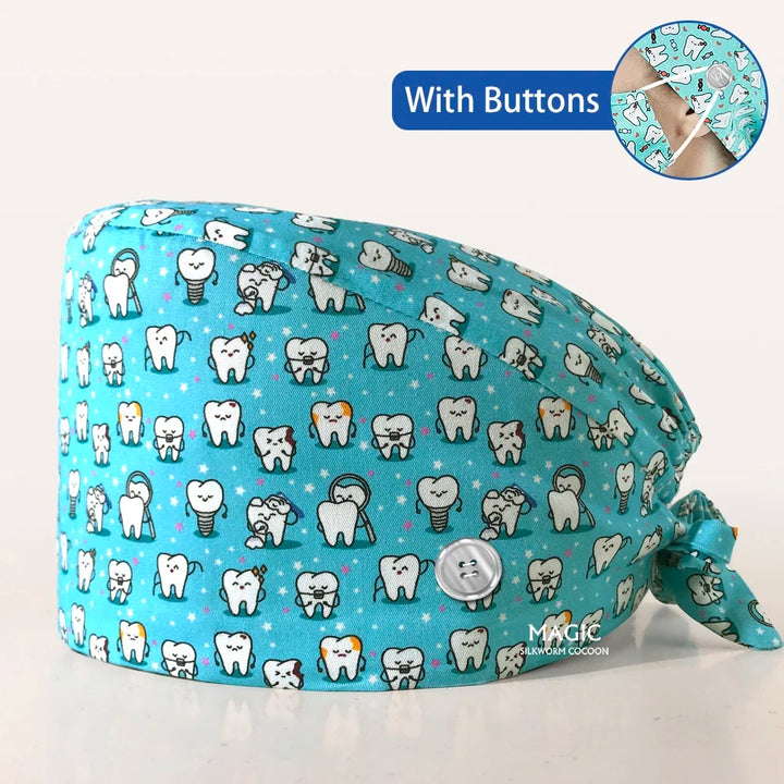 Lisslune | Tooth pressure customizable medical hats for dental and caregiving use