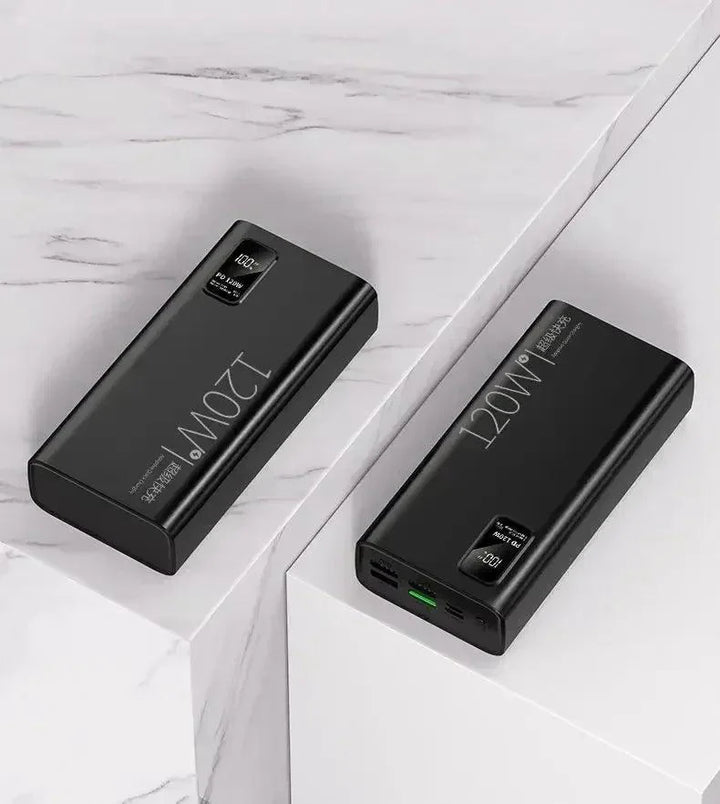Lisslune | Ultimate 120W Fast Charging Power Bank - High Capacity Mobile Device Charger