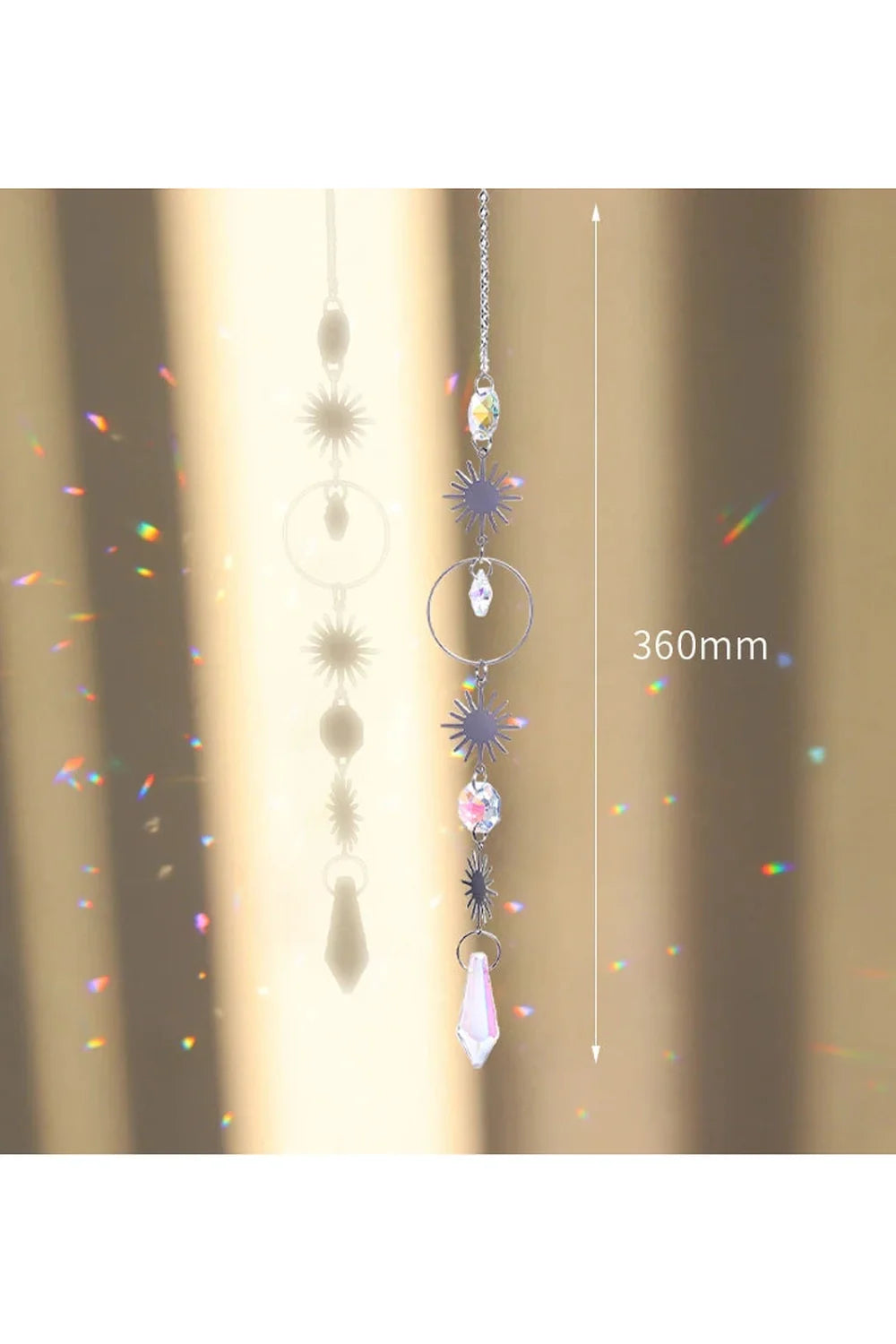 Lisslune | Light window catcher wind chime