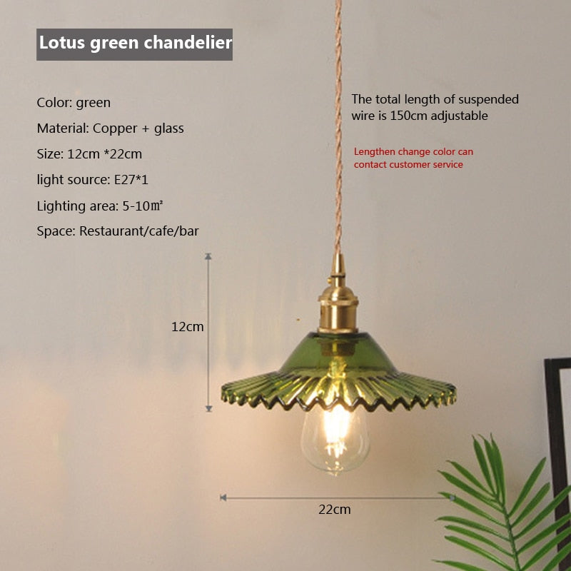 Lisslune | Nordic Brilliance Transparent Glass Pendant Lamp