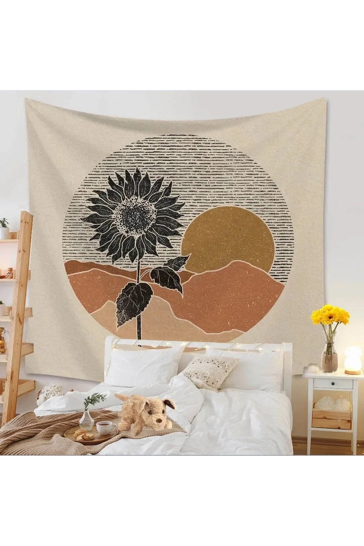 Lisslune | Boho Sunset Tapestry Set