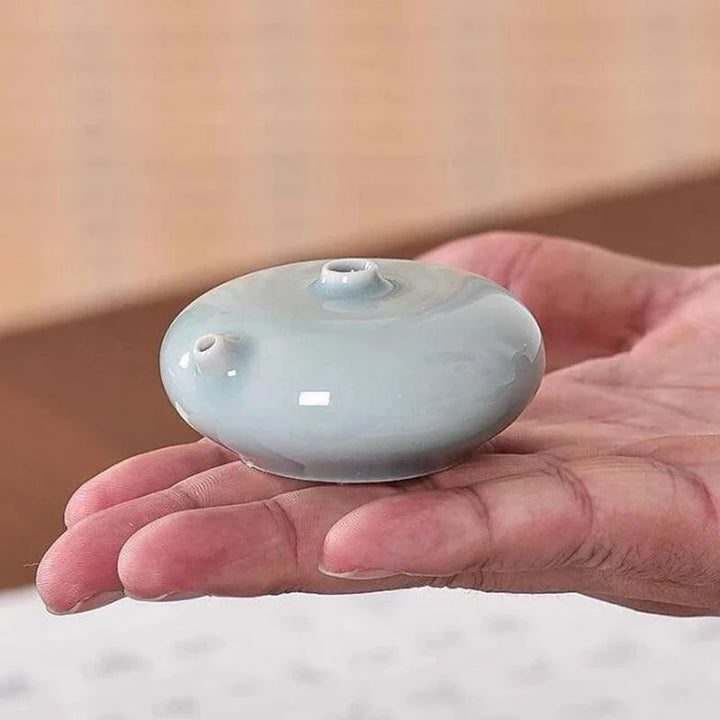 Lisslune | Artisans Water Drop Ceramic Ink Stone for Creative Inspiration