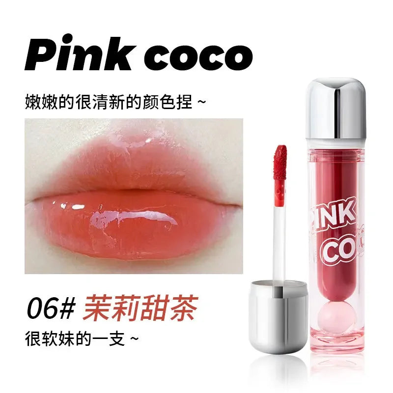 Rynx | Mirror Water Lip Gloss Liquid Lipstick Long-lasting Moisturizing Jelly Tint Korean Makeup Lip Balm Women's Beauty Korean Cosmetics