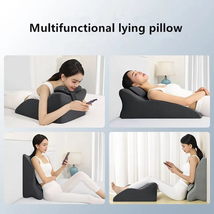 Lisslune | Adjustable Lie-On-The-Bed Multitask Pillow