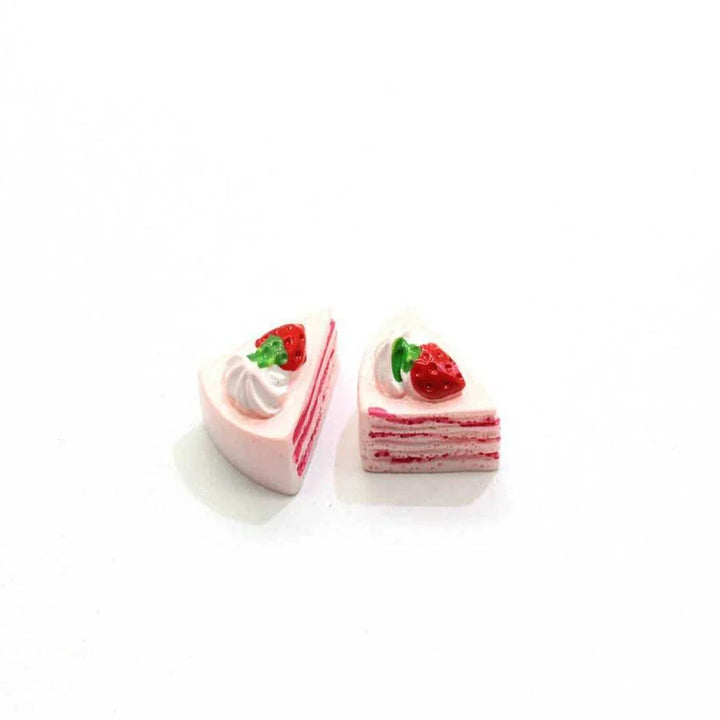 Lisslune | 10-piece realistic artificial fruit cake set for photography and display - Perfect for cake lovers