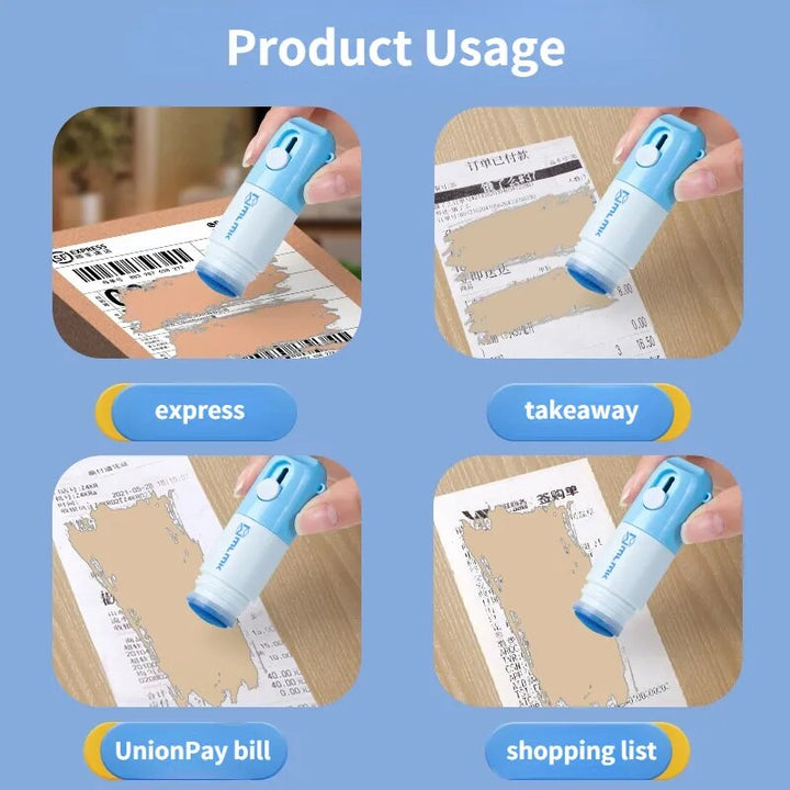 Lisslune | 2in1 Parcel Box Opener Privacy Stamp Tool
